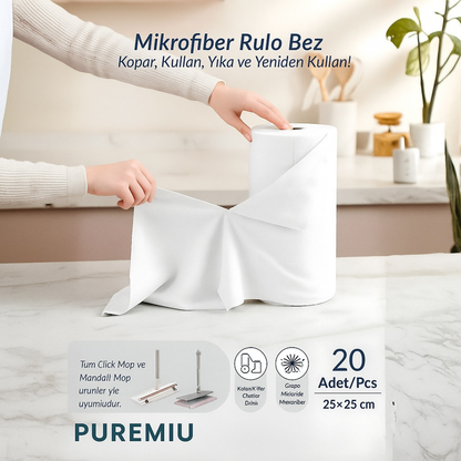 Mikrofiber Rulo Havlu