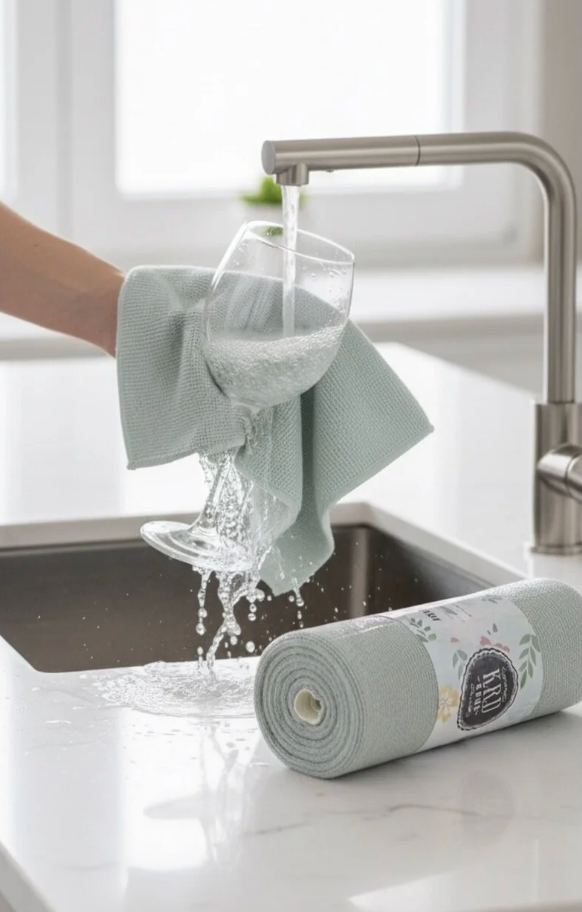 Mikrofiber Rulo Havlu